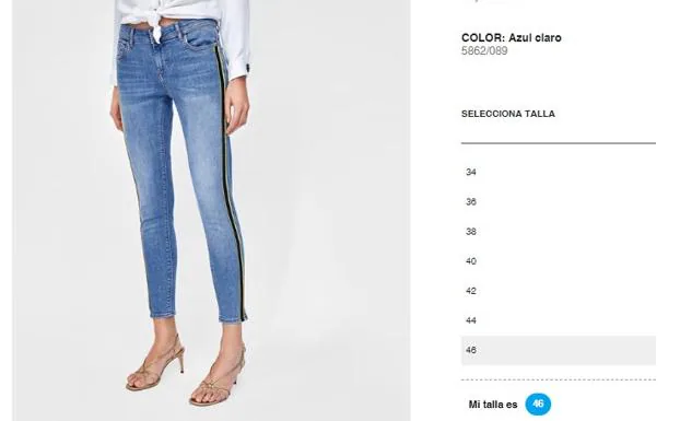 Tallas de Zara la marca a ade dos nuevas medidas a su gu a de